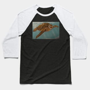 Sea Turtle Buffy Baseball T-Shirt